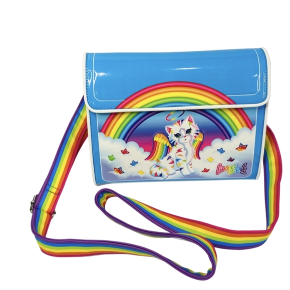Loungefly Bags Loungefly Lisa Frank Kittyunicorn Rainbow Crossbody